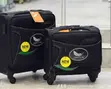 Leaves King Medium Luggage Box/Travel Bag - Black - 1
