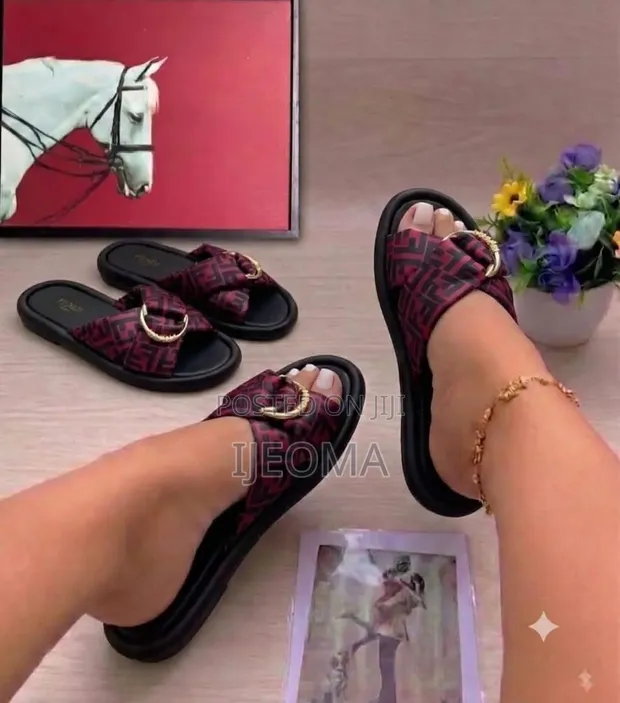 Fendi Slippers - Brand New - 1