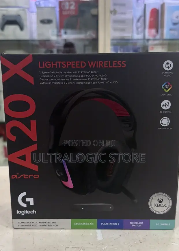 New Logitech G Astro A20X PLAYSYNC Wireless Headset - 1