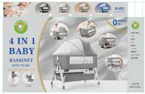 4-in-1 Baby Bassinet & Rocker - Close to Me