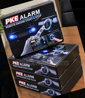 Passive Keyless Entry Car Alarm with Remote Engine Start