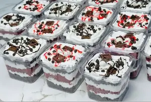 Homemade Cake Parfait