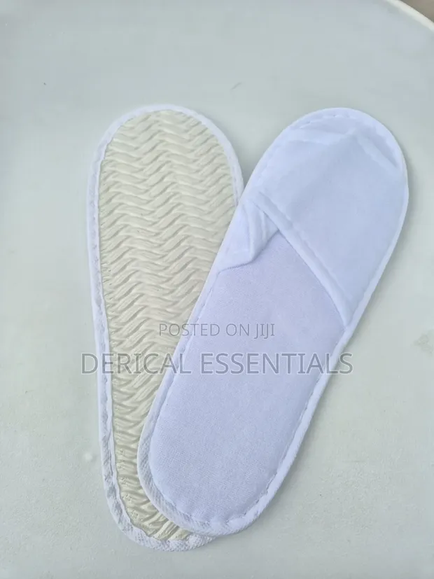 Hotel Room Slippers - Open Toe - 1