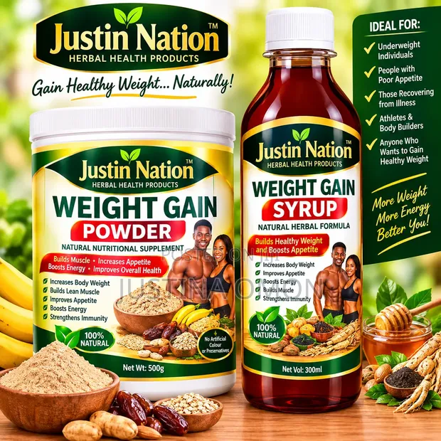 Justin Nation Weight Gain Powder & Syrup - 1