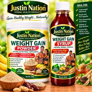 Justin Nation Weight Gain Powder & Syrup