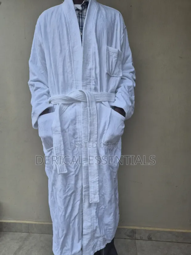 Hotel Guest Bathrobe - Cotton Velour XL - 1