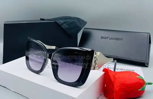 High Quality Luxury Saint Laurent Sunglasses - 1