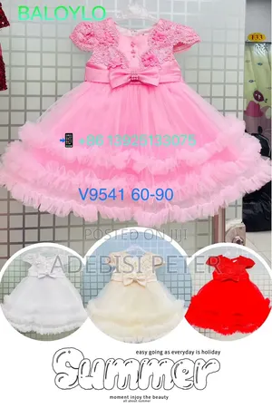 Brand New Pink Baby Dress (3-6 Months)