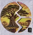 Luxury African Tree of Life 3-Piece Canvas Wall Art - 1