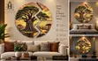 Luxury African Tree of Life 3-Piece Canvas Wall Art - 2