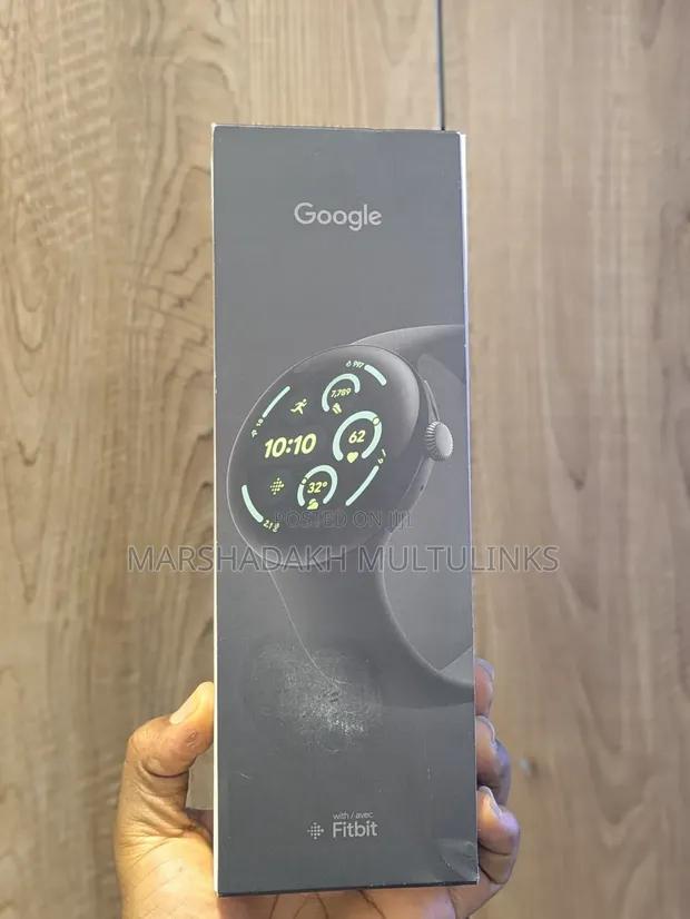 Brand New Google Pixel Watch 3 45mm WiFi GPS Obsidian Matte Black - 1