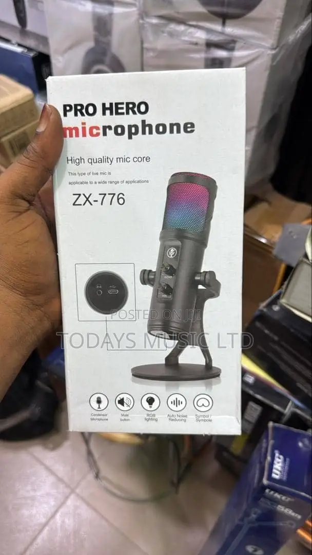 Pro Hero ZX-776 Podcast Microphone - 1