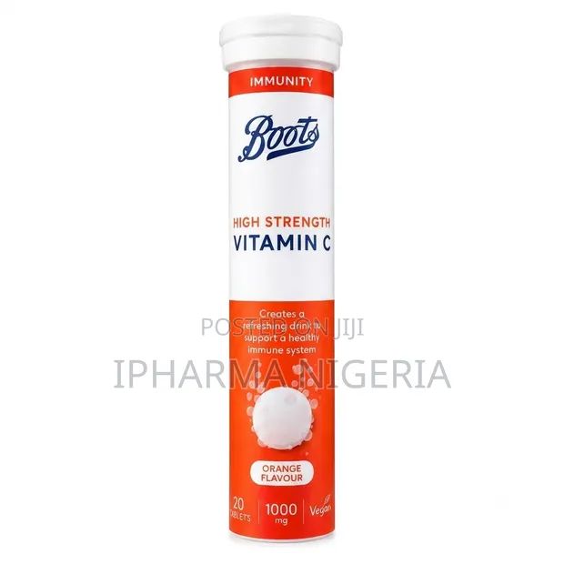 Boots High Strength Vitamin C 1000mg Effervescent Tablets - 1
