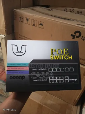Nonap Smart POE Switch - 6-Port 100Mbps