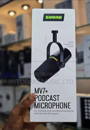 Shure MV7+ Makamashi na Podcast