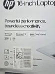 New HP OmniBook 5 16" Laptop - Intel Core Ultra 7, 16GB RAM, 1TB SSD - 3