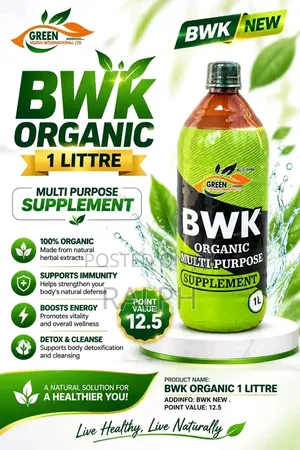BWK Organic Syrup for Worm and Intestinal Issues