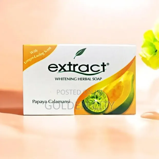 Extract Papaya Calamansi Whitening Herbal Soap - 1