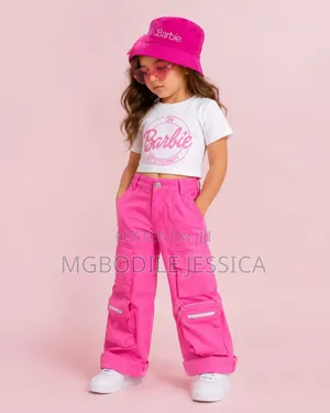 Barbie 2pc Mata Yar Kwalliya da Wando