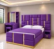 Bright Empire Chair, Bed & TV Console - 1