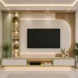 Bright Empire Chair, Bed & TV Console - 5