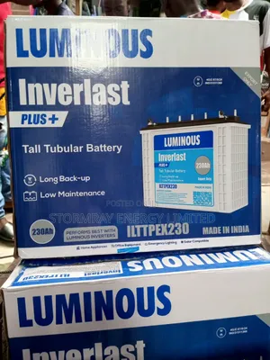 Luminous Inverlast 230A Tubular Baturi