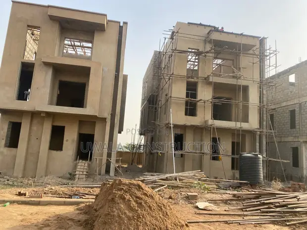 4-Bedroom Carcass Duplex da BQ Sayarwa a Life Camp - 1