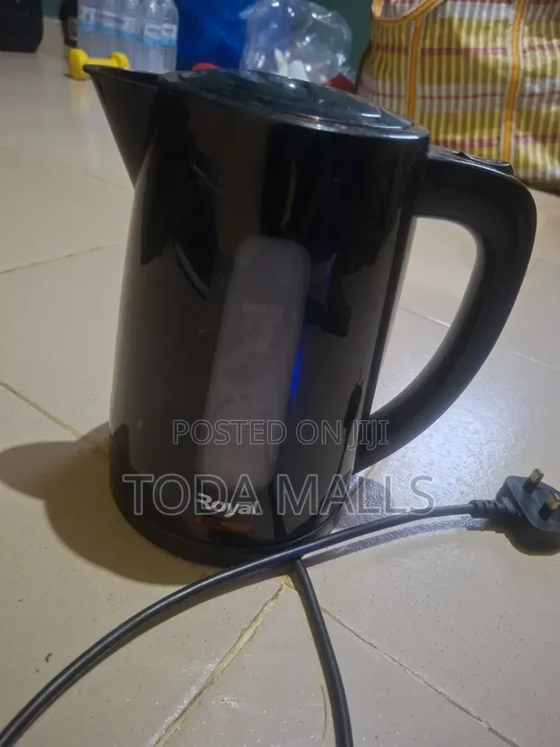Royal Family Electric Water Kettle - Black - 1