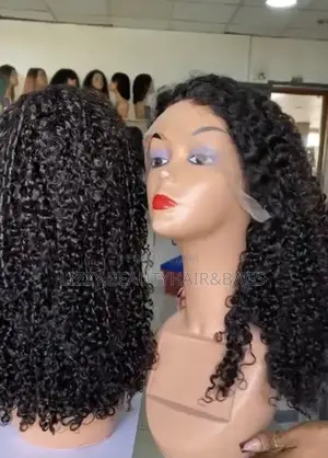 Full Frontal Pixie Curl Wig 22" Natural Color