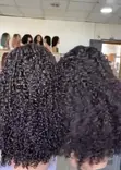 Full Frontal Pixie Curl Wig 22" Natural Color - 2