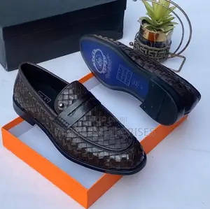 Roberto Flat Shoes - Classic Black Leather