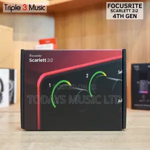 Focusrite Scarlett 2i2 4th Gen USB Audio Interface