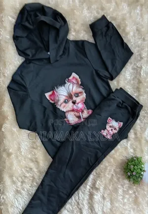 Unisex Cotton Joggers Set - Brand New