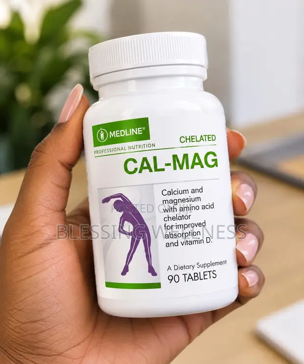 Chelated Cal-Mag Vitamin D3 - 90 Tablets - 1