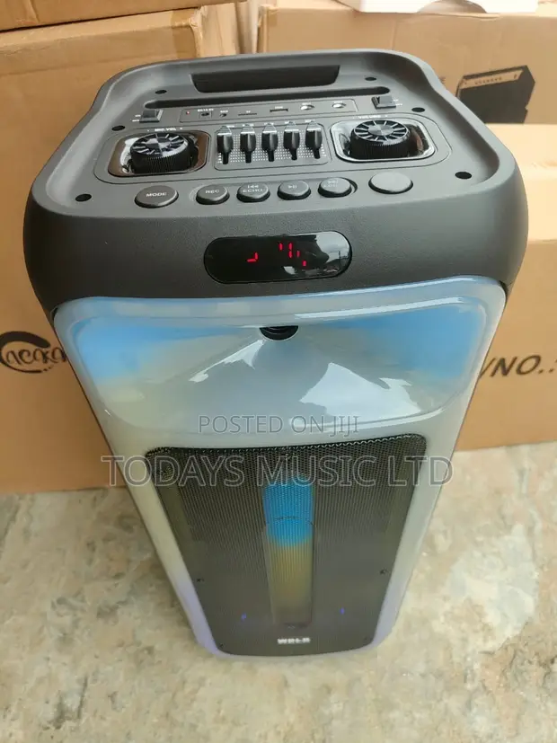 WDLR Outdoor Karaoke Wireless Speaker with Microphone - 1