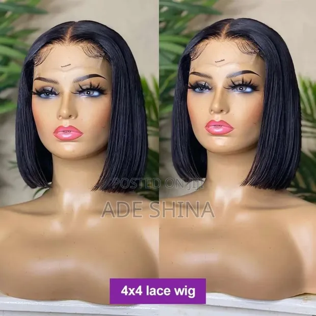 Bone Straight Wig - European/American Style - 1