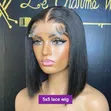 Bone Straight Wig - European/American Style - 3