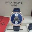 Agogon Hannu na Patek Philippe Tourbillon da Fatar Jaki - 3