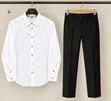 Luxury Men's 2-Piece Shirt & Trouser Set - 2