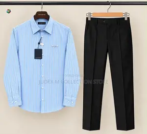 Luxury Men's 2-Piece Shirt & Trouser Set