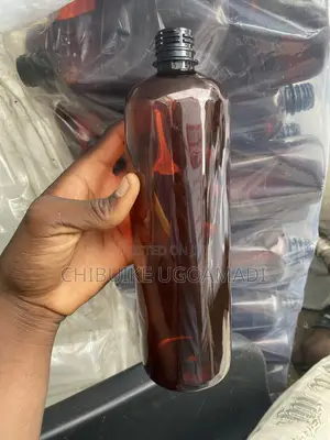 1 Liter Amber Bottle (PET)