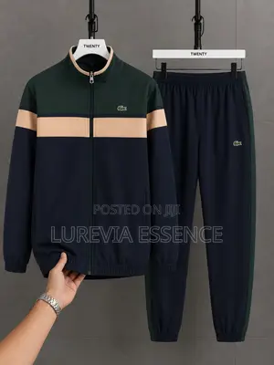 Men's Lacoste Color-Block Tracksuit