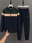 Men's Lacoste Color-Block Tracksuit - 1