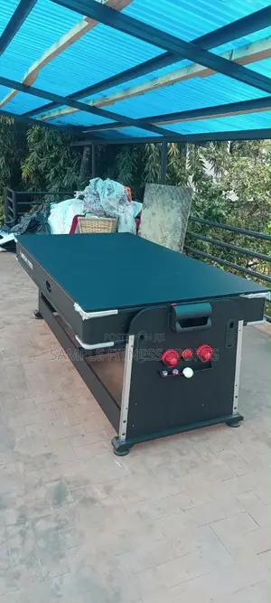 American Fitness 4-in-1 Teburin Wasa (Snooker, Air Hockey, Table Tennis, Abinci)