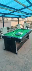 American Fitness 4-in-1 Teburin Wasa (Snooker, Air Hockey, Table Tennis, Abinci) - 2