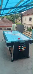 American Fitness 4-in-1 Teburin Wasa (Snooker, Air Hockey, Table Tennis, Abinci) - 4