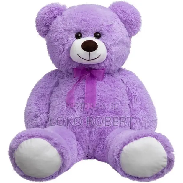 Large Purple Teddy Bear Toy for Kids & Girlfriend - 1