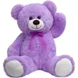 Large Purple Teddy Bear Toy for Kids & Girlfriend - 4