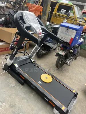 Sabon Power Fit 2.5hp Auto Incline Treadmill tare da Massager