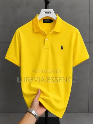 Men's Monsed Textured Stripe Polo Shirt